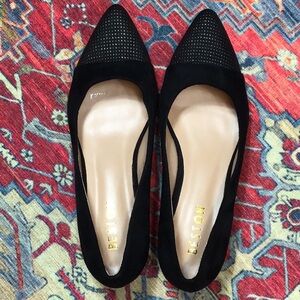 Beston Women's Black Heels